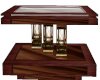 Wood Glass Coffee Table