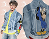 L: Mickey Denim Yellow