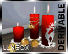 Christmas Red Candles