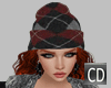 D Winter cap+hair red 4