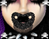 ~D~Black gliter pacifier