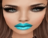 Blue Neon Lip Style ML