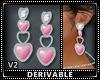 Cupid Heart Earrings v2