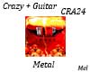 Crazy+Guitar Metal CR24