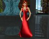 long red silk dress