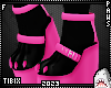 Claw Heels Hot Pink