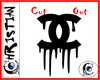 ~C~ CHANEL Drippy CutOut