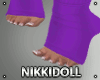 ND♥ VIOLET Socks