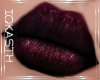 IO-LILA Black-Red Lips