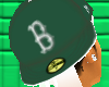 (e) Green Boston Hat