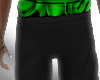 ★ Black/Green Shorts