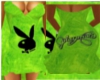 Green Playboy Dress