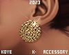 |< Deca Gold Earrings