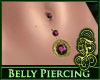 Belly Piercing Purple