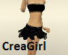 [Crea]black skirt
