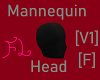 Mannequin head black [F]