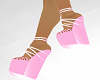 Pink Strappy Shoes
