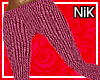 Bubblegum Knit Legs PF