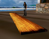 Rustic wood plank