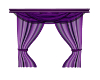 Purple Wedding Curtain