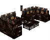 Country Horse Sofa Set