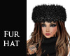 Tease's Fur Hat Dk Black