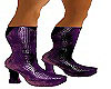 ~CK~Glitter Purple Boots