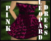 Pink Leopard Daisy Dress