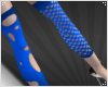 L| Blue stockings