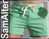 GREEN SHORT PANT SUMMER