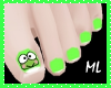 ʍɭ♥ Keroppy Nails