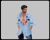 chemise ouverte jeans