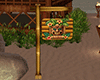 Tiki Luau Sign