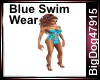 [BD] Blue Swim Wear