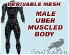 Male Uber Muscled B Mesh