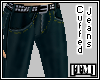 Dark Cuffed Jeans[TM]