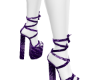 heels purple