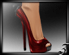 Victoria Heels Red/Blk