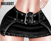 2000s Mini Skirt  Belted