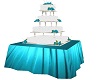 {F} WEDDING CAKE TURQ