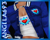 [AA]Coat Love Blue W