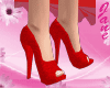 [JA] valentine red shoes