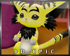 [3D] Pikachu on ground