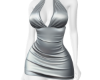8! ِ Silver Meta Dress