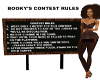 Booky's Contest Rules