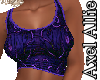 AA RL Purple Crop Top