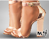 M-Rose Gold Sandals