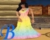 [B] Pastel Evening Gown