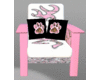 Pink camo chair