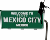 Mexico City highway sign